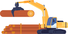 重機のイラスト
